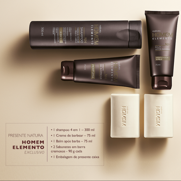 KIT HOMEM ELEMENTO