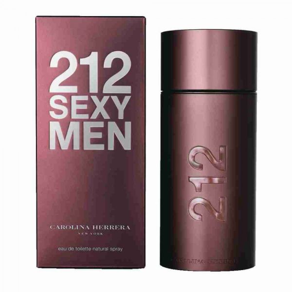 EAU DE TOILETTE 212 SEX MASCULINO CAROLINA HERRERA